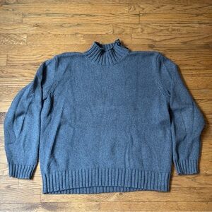 Vintage Ralph Lauren Turtleneck Sweater - Grey
